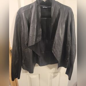 Bagatelle Faux Leather Moto Jacket